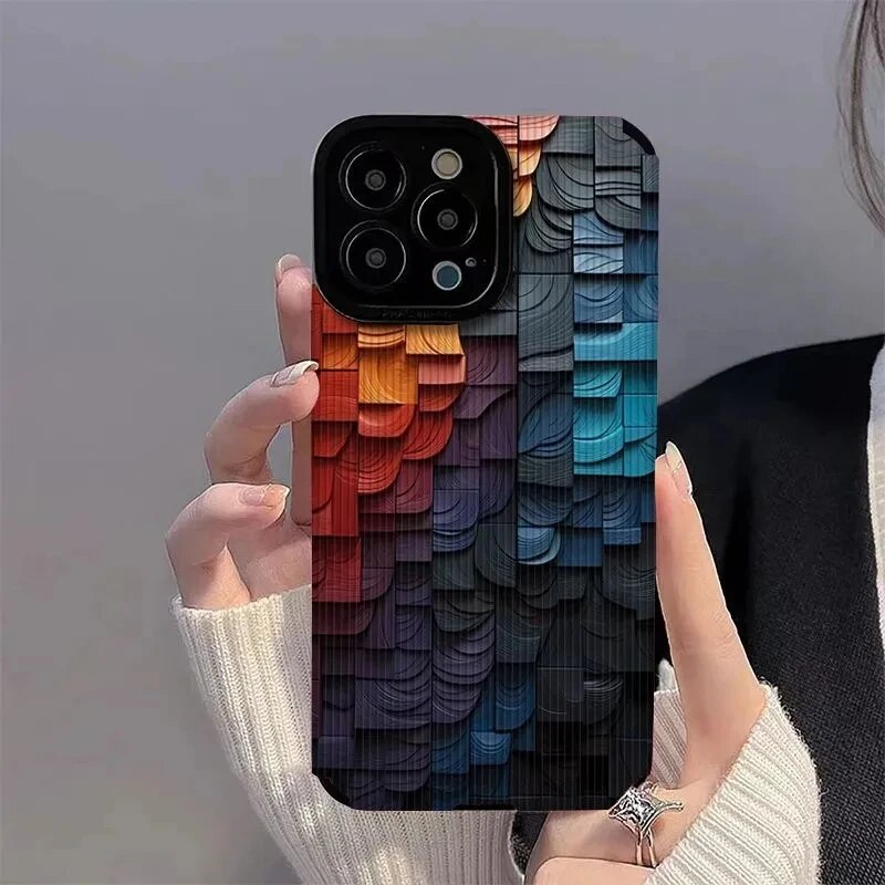 Abstract Strata iPhone Case